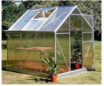 Picture of Juliana Basic 450 Cold Weather Greenhouse with Heater Base Kit,...