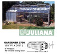 Picture of Juliana Gardener 2700 Greenhouse