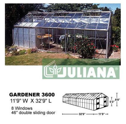 Picture of Juliana Gardener 3600 Greenhouse