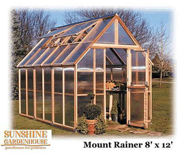 Picture of Sunshine Mt. Rainier GardenHouse 8 x 12