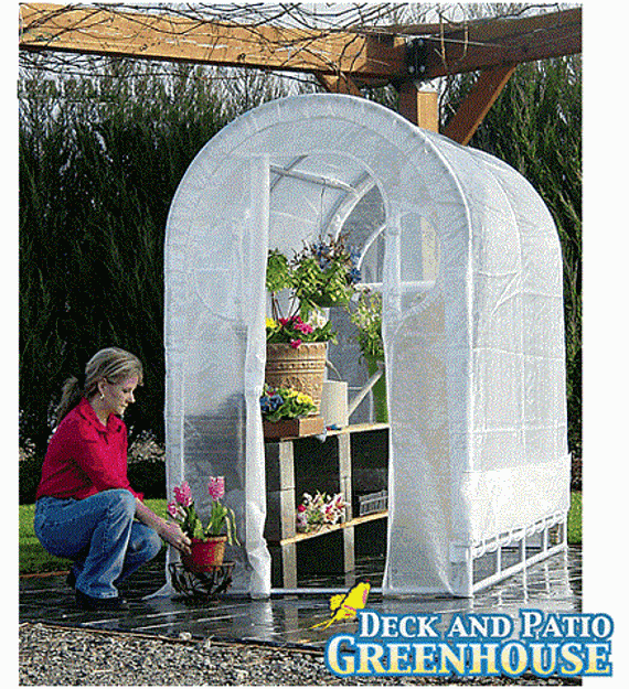 Picture of Weatherguard Deck and Patio Greenhouse 4 x 8