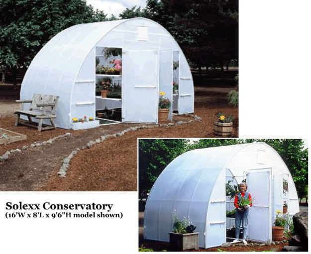 Picture of Solexx Conservatory 16x16 Greenhouse