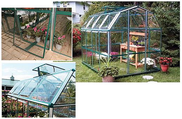 Picture of Enthusiast 6' x 8' Clear Poly Greenhouse Kit