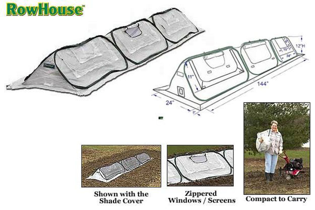 Picture of FlowerHouse RowHouse Greenhouse