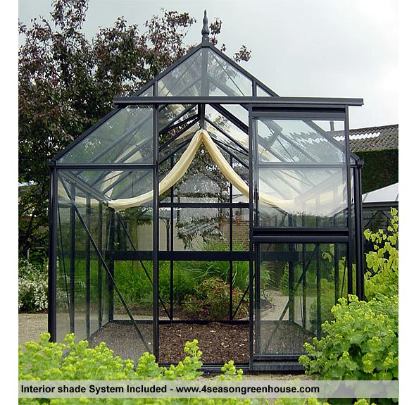 4SeasonGreenhouse. Exaco Junior Victorian 8 x 10 Greenhouse Kit