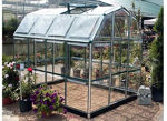 Picture of Cold Weather Enthusiast 6' x 8' PC Greenhouse with Heater Kit and Automatic Vent Openers