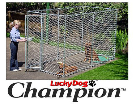 Picture of Champion Lucky Dog Box Kennel 6'H x 5'W x 10'L