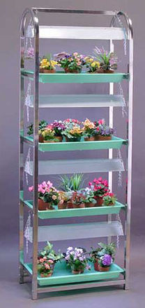 Picture of Super Value Growing Aluminum Stand 4 Shelf / 4 Tray