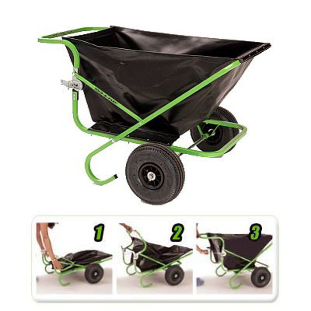 Picture of Fold A Cart Home and Garden Wheelbarrow