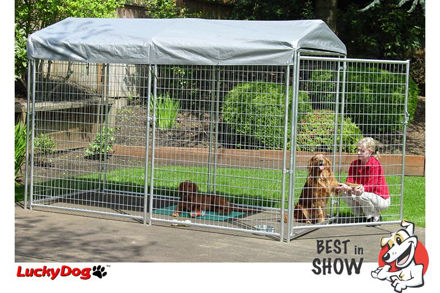 Picture of Best In Show Lucky Dog Box Kennel 6'H x 5'W x 10'L