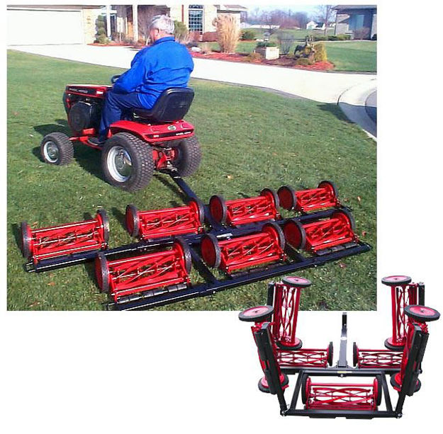 ProMow Pro Series 7-Gang Reel Lawn Mower