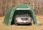 Picture of 12 x 20 x 8 Round Style Portable Garage