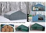 Picture of 22 x 24 x 12 House Style Portable Garage