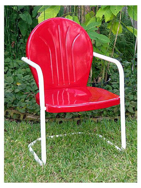 Picture of 1950 Retro Metal Lawn Chair