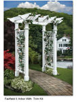 Picture of Fairfield II Vinyl Arbor with Trim Kit