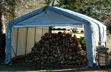 Picture of 12 x 12 x 8 House Style Portable Garage