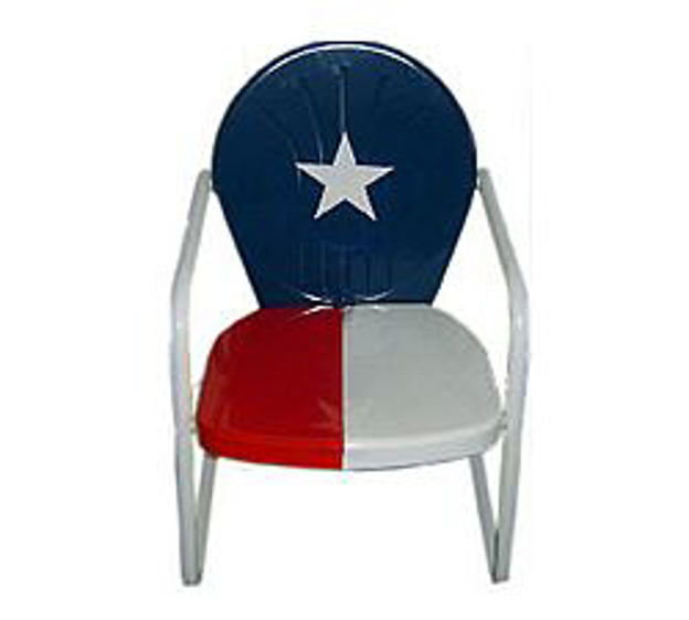 Picture of 1950 Retro Metal Texas Lawn Chair