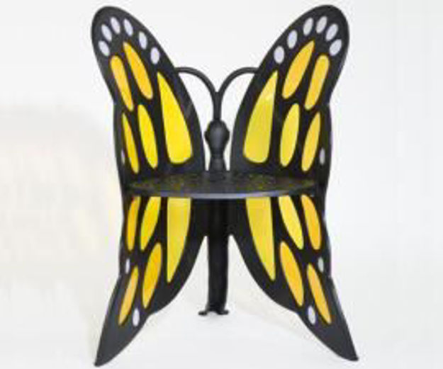 4SeasonGreenhouse. Butterfly Chair by Flowerhouse Stained glass