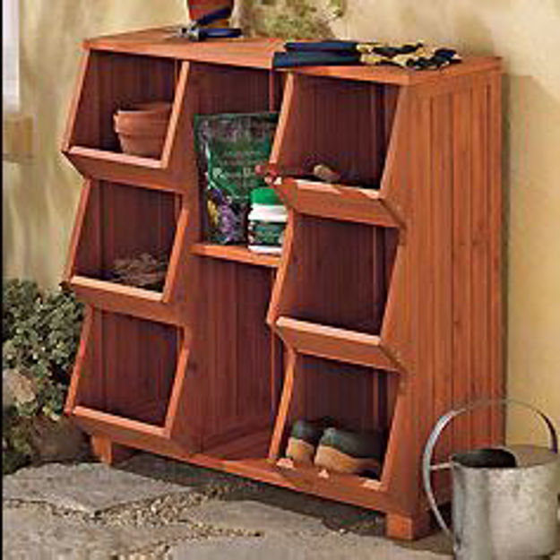 Picture of Stackable Wood Storage Cubby