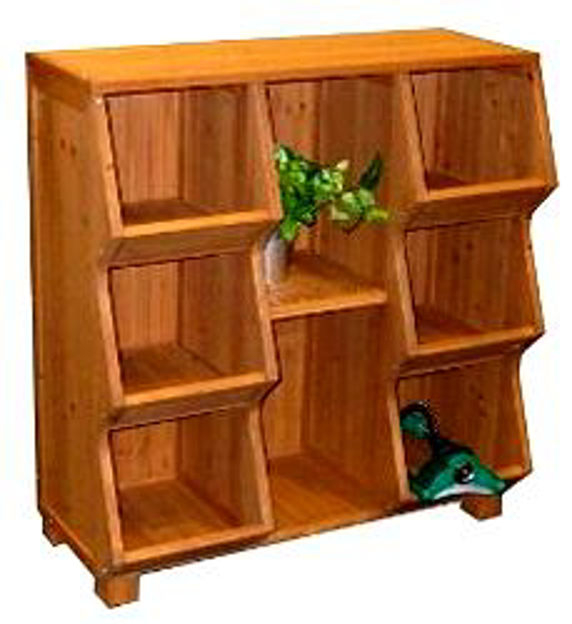 4seasongreenhouse Stackable Wood Storage Cubby