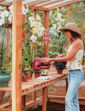 Picture of San Bernardino 4' Redwood Benches (pair)