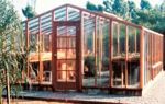 Picture of Riverside 15' W x 24' L Redwood Greenhouse kit