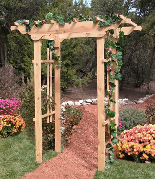 Picture of Traditional Garden Arbor - 4ft.