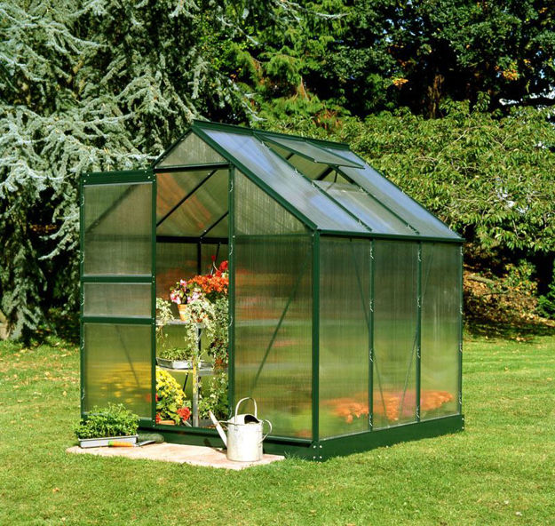 Picture of Halls Popular 66 Greenhouse - Green