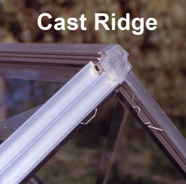 4SeasonGreenhouse. Halls Magnum 128 Greenhouse Green