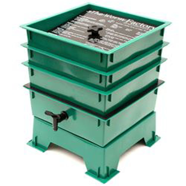 Picture of Worm Factory® Composting System - Four Tray - Green