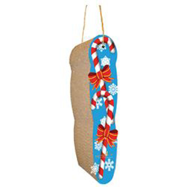 Picture of Scratch N Shapes Candy Cane Hanging Scratchers