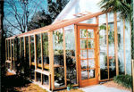 Picture of Sonoma 4'W x 8'L Redwood Lean-To Greenhouse