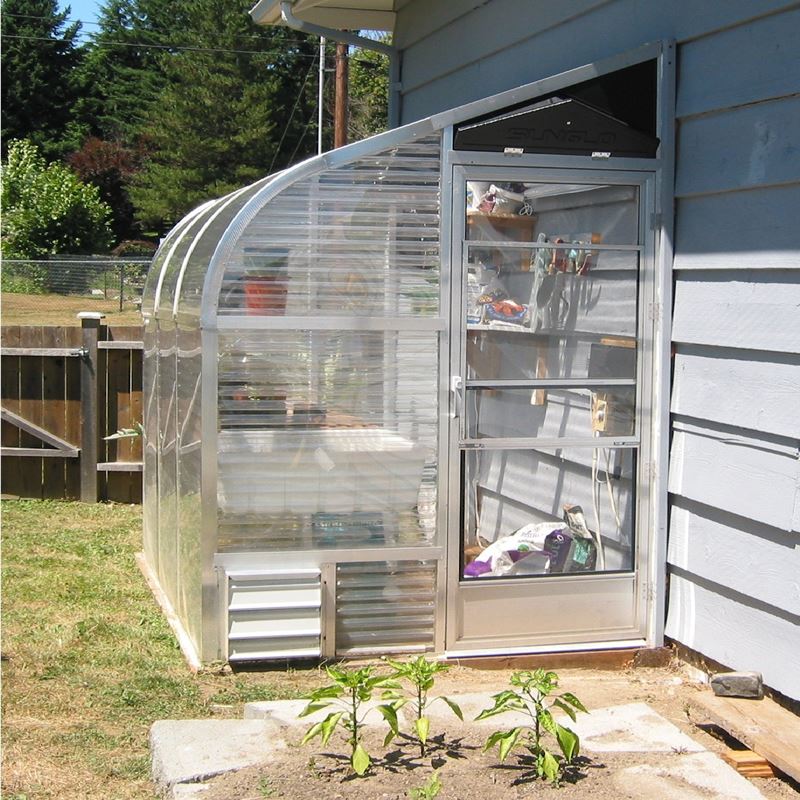 4SeasonGreenhouse. Sunglo 1500B LeanTo Greenhouse