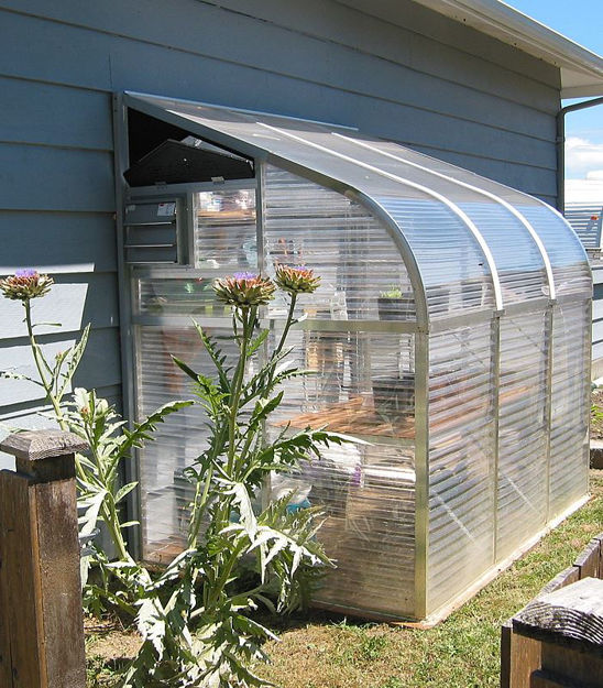 4SeasonGreenhouse. Sunglo 1500C LeanTo Greenhouse