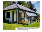Picture of Eco SunRoom 12 Lean-To Greenhouse Kit - Acrylic