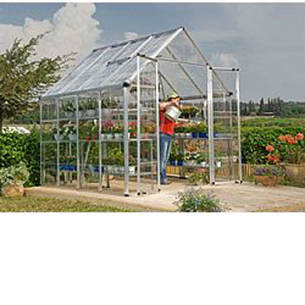 Picture of Snap & Grow Silver 8 x 8 Greenhouse Kit
