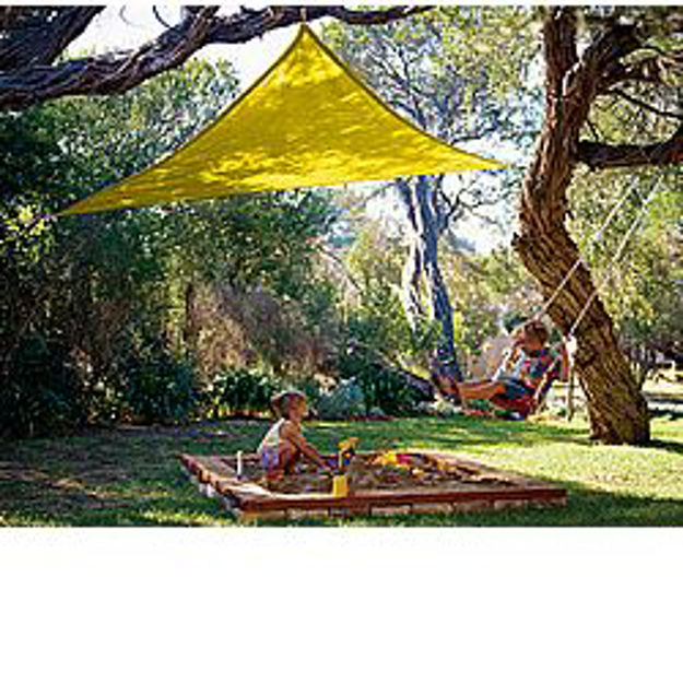 Picture of Coolaroo Triangle Party Sail 9' 10" - Kool Yellow