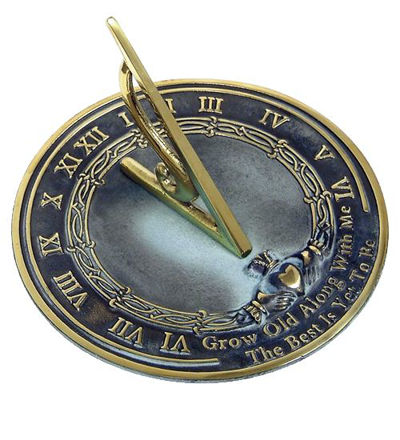 Picture of Brass Sundial - Grow Old With Me