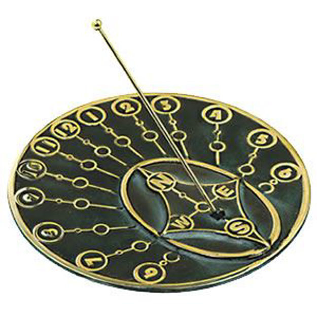 Picture of Brass Sundial - Modern Times