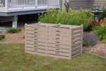 Picture of Dura-Trel Double Wide Compost Bin - Mocha