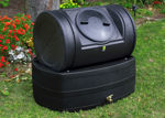 Picture of EZ Compost Tumbler & Rain Wizard Hybrid - Black