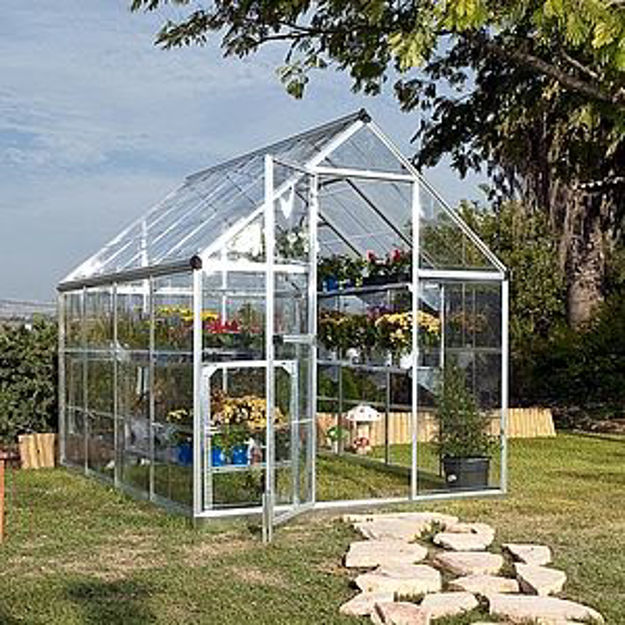 Picture of Nature Greenhouse Kit Silver 6' x 8'