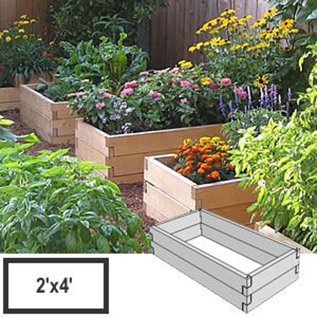 Picture of Naturalyards Raised Garden Beds 2' x 4'