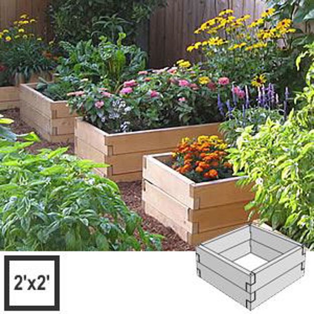 Picture of Naturalyards Raised Garden Beds 2' x 2'