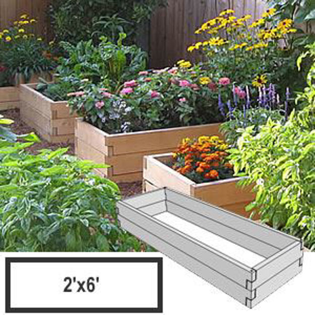 Picture of Naturalyards Raised Garden Beds 2' x 6'