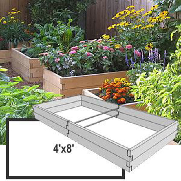 Picture of Naturalyards Raised Garden Beds 4' x 8'