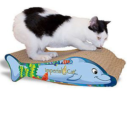 Picture of Scratch And Shape Dolphin Cat Scratcher