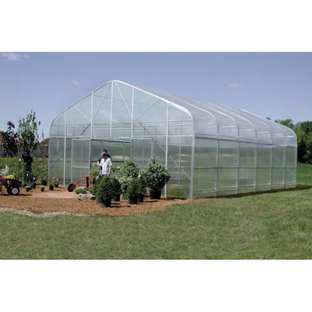 Picture of Majestic Greenhouse 20'W x 48'L w/Top/Side/Polycarbonate