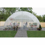 Picture of Clear View Greenhouse Kit 20'W x 10'7"H x 36'L - Propane
