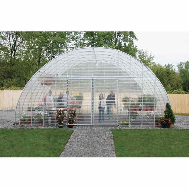 Picture of Clear View Greenhouse Kit 26'W x 12'H x 28'L - Propane